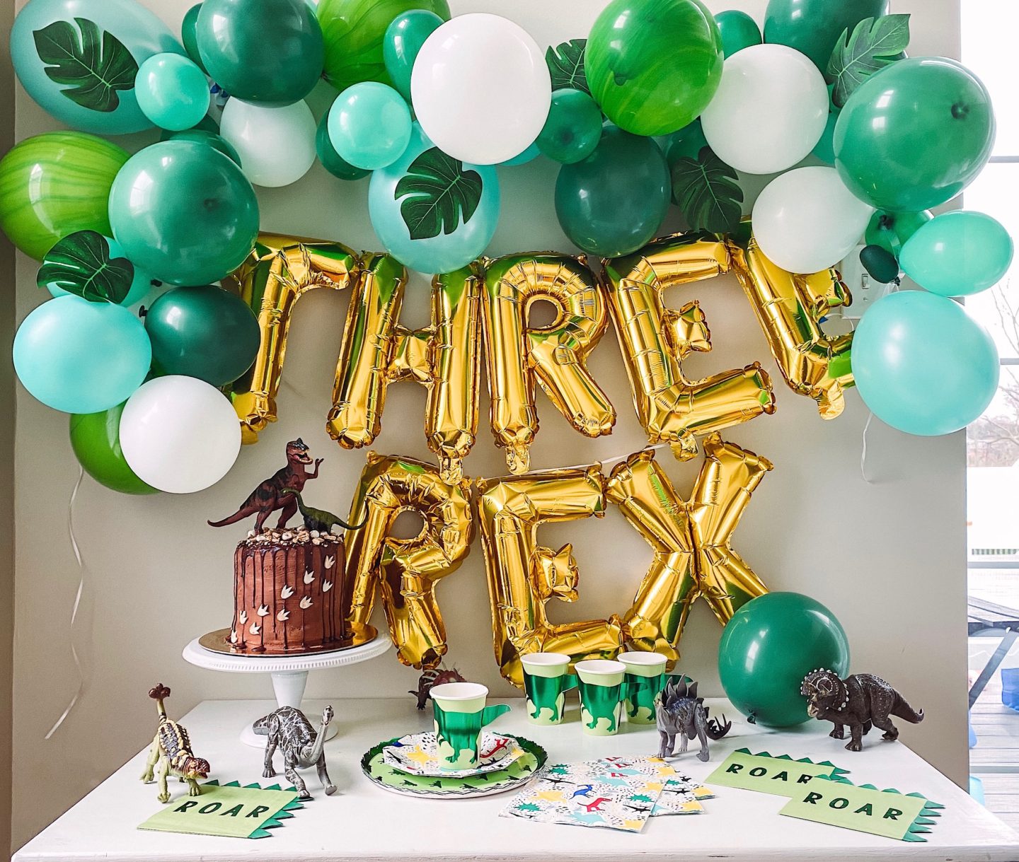 Three-Rex Birthday Party