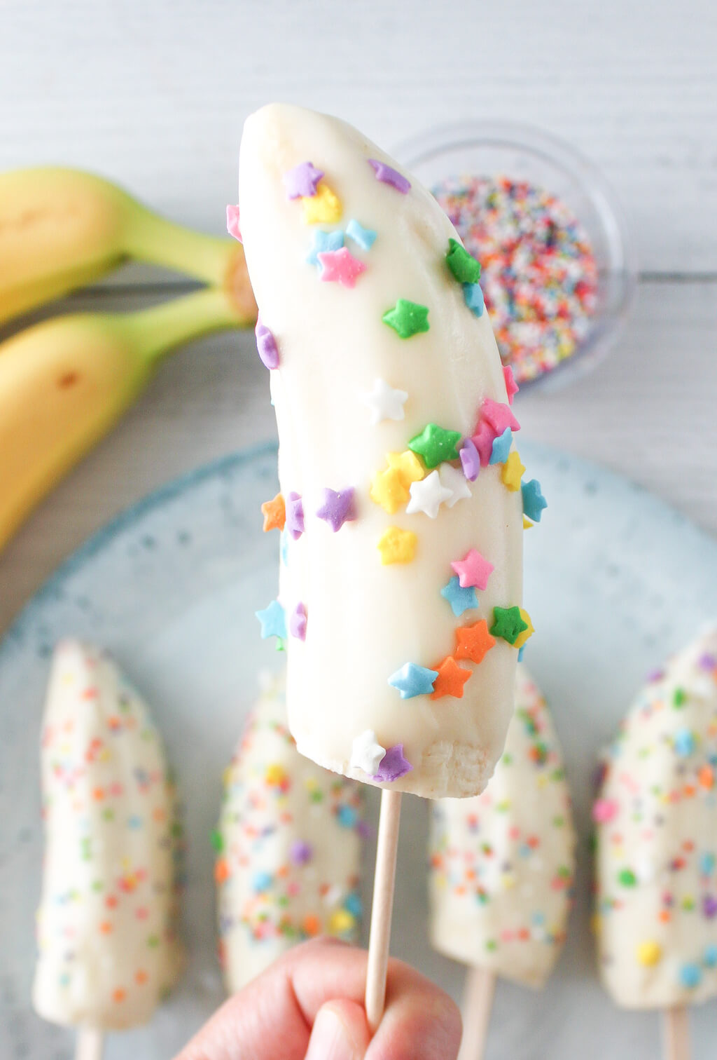 frozen bananas